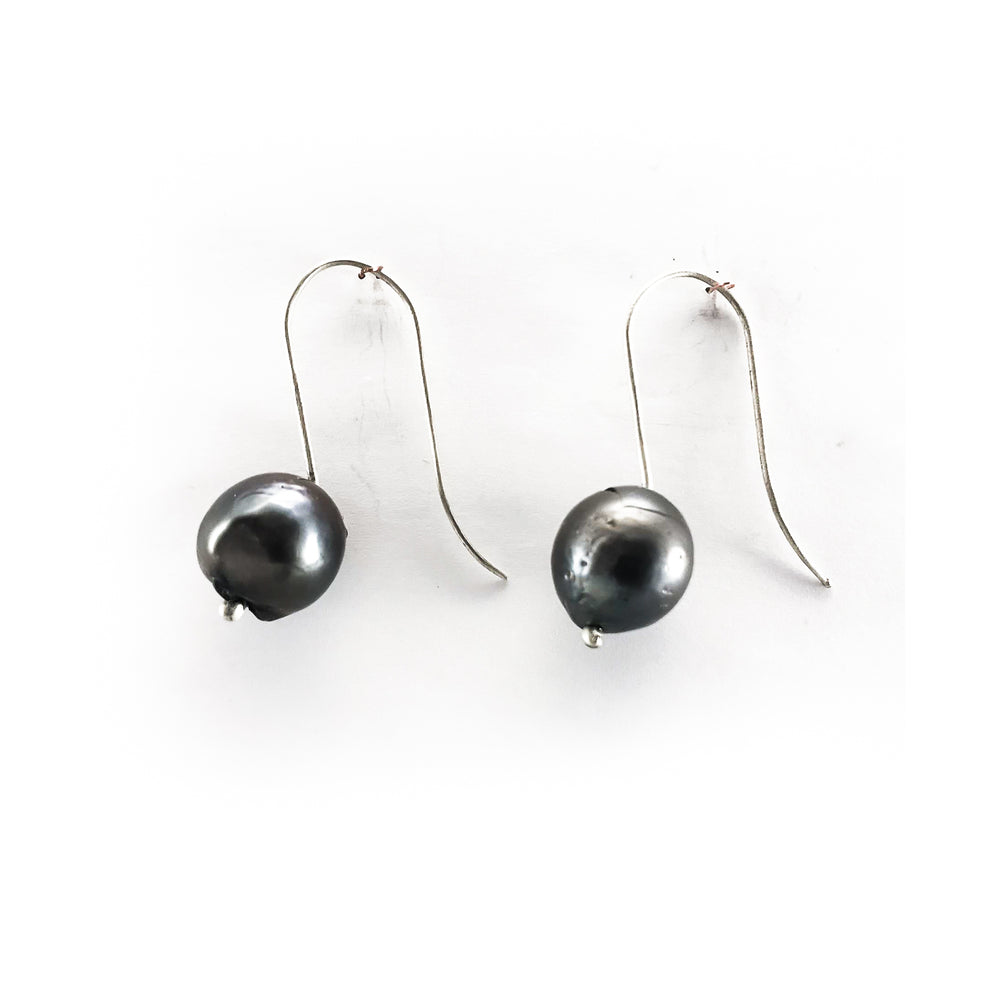 Arete gota de perla